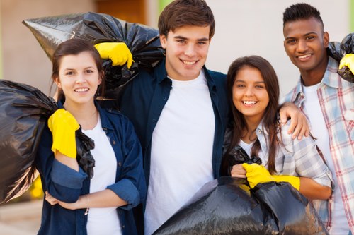 Organized house clearance services