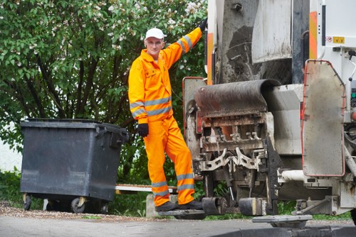 Eco-friendly garden waste disposal process in Westminster