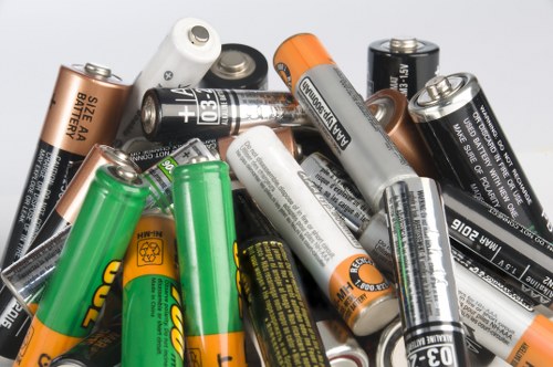 Professional waste clearance services at construction site